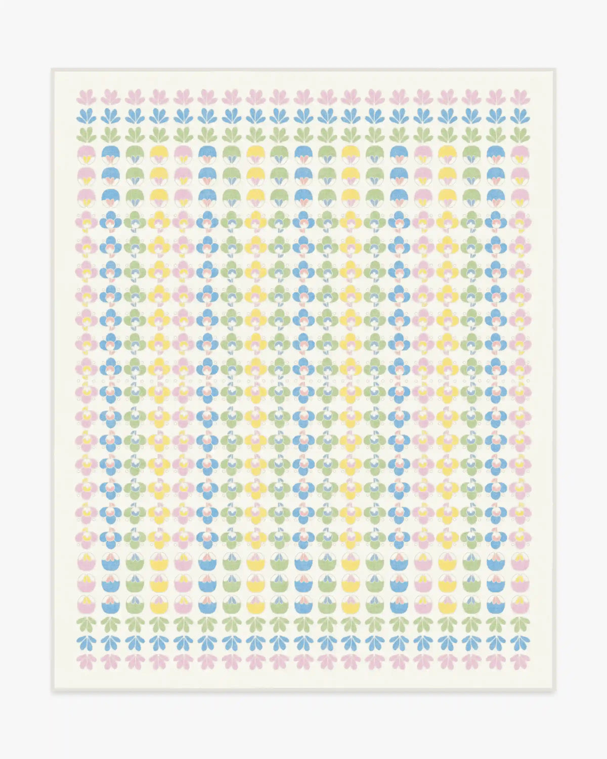 Ditzy Daisy Multicolor Rug