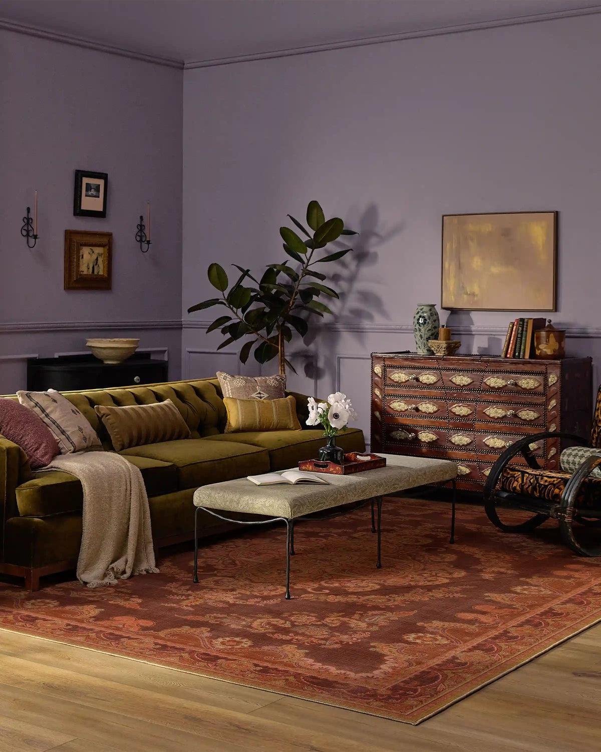 Mariella Rust Rug
