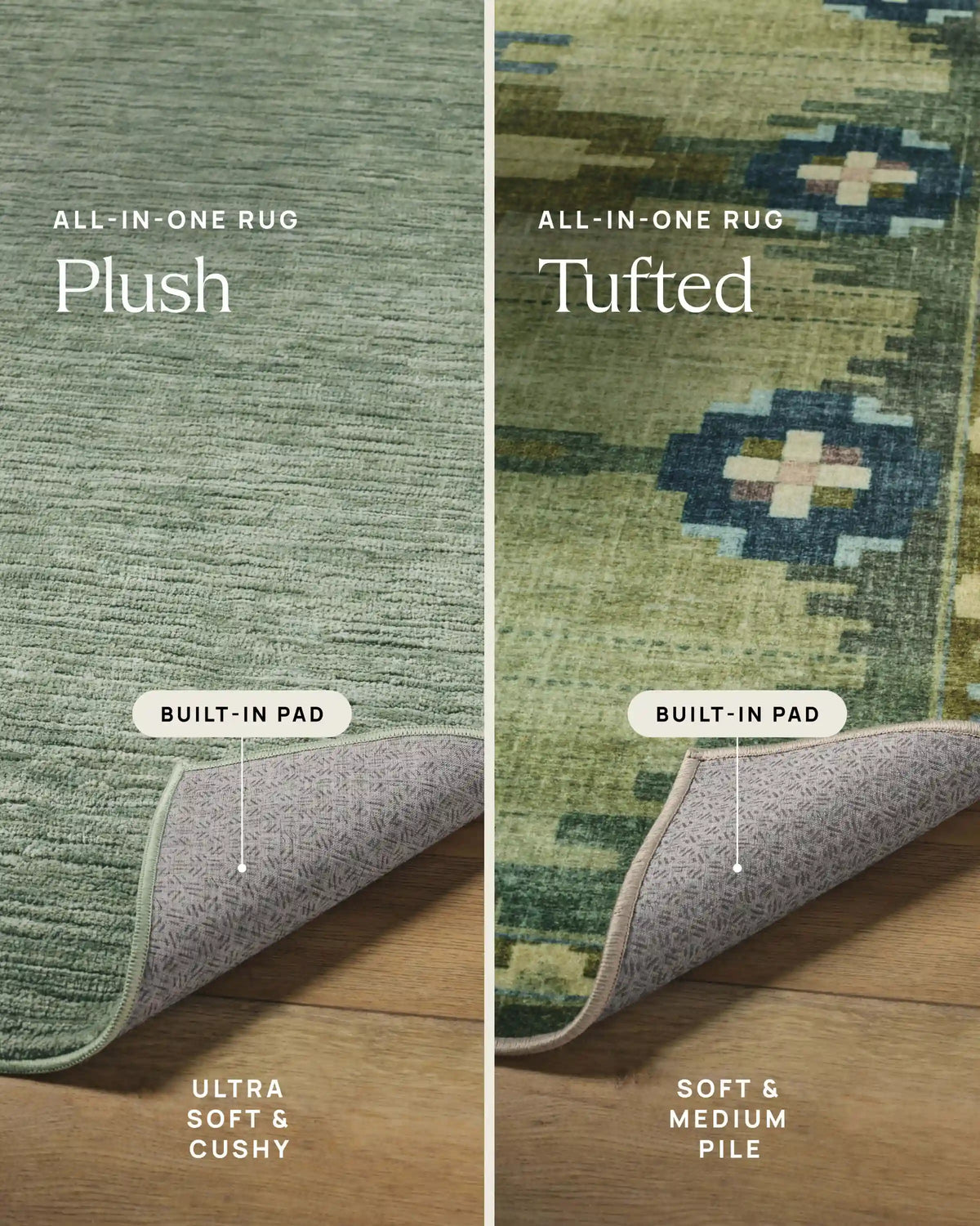 Finley Sage Plush Rug