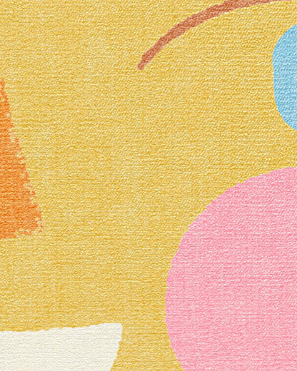 Hello Sunshine Rug, 6' Round