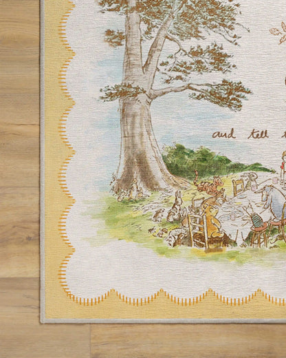 A Grand Explore Yellow Rug
