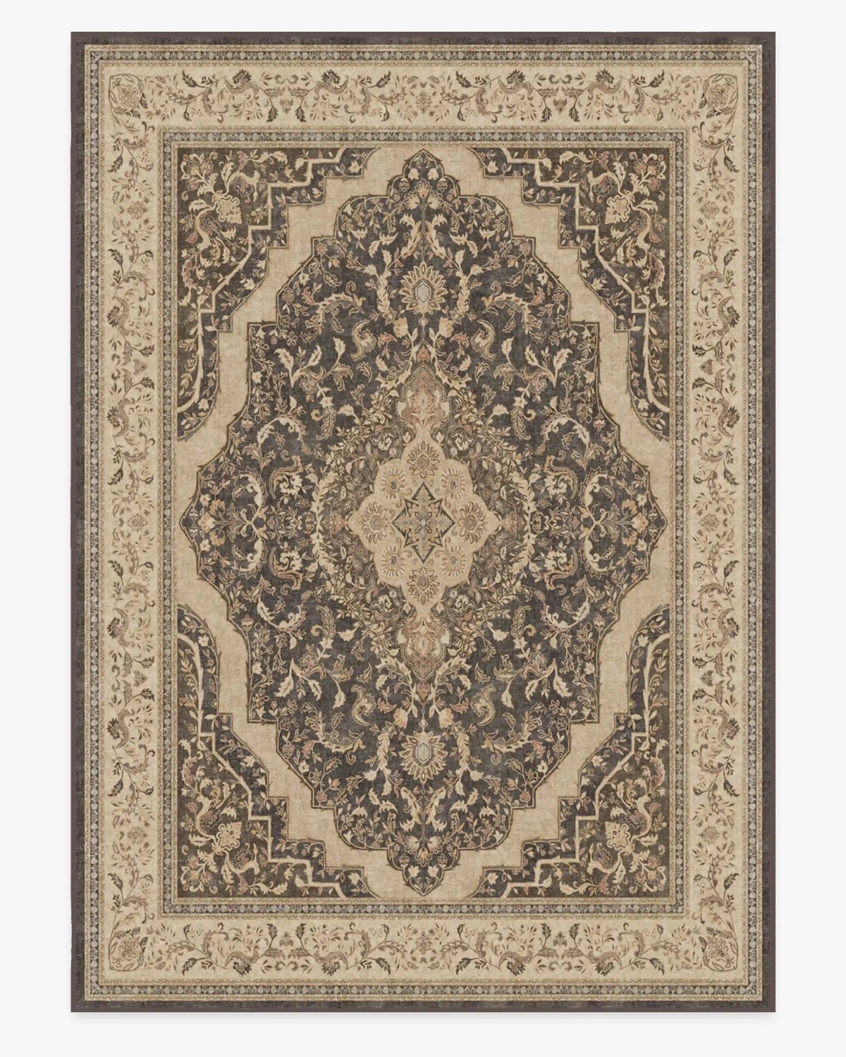 Adeline Dark Wood Rug
