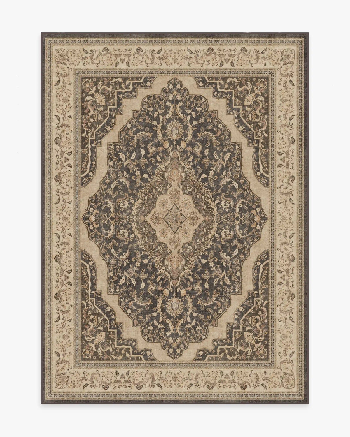 Adeline Dark Wood Rug