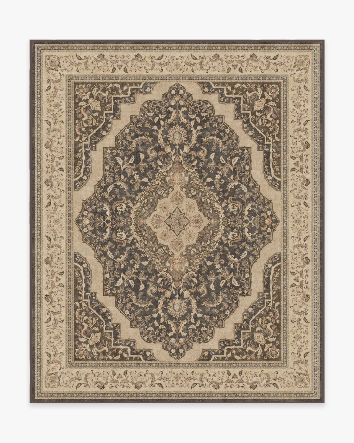 Adeline Dark Wood Rug