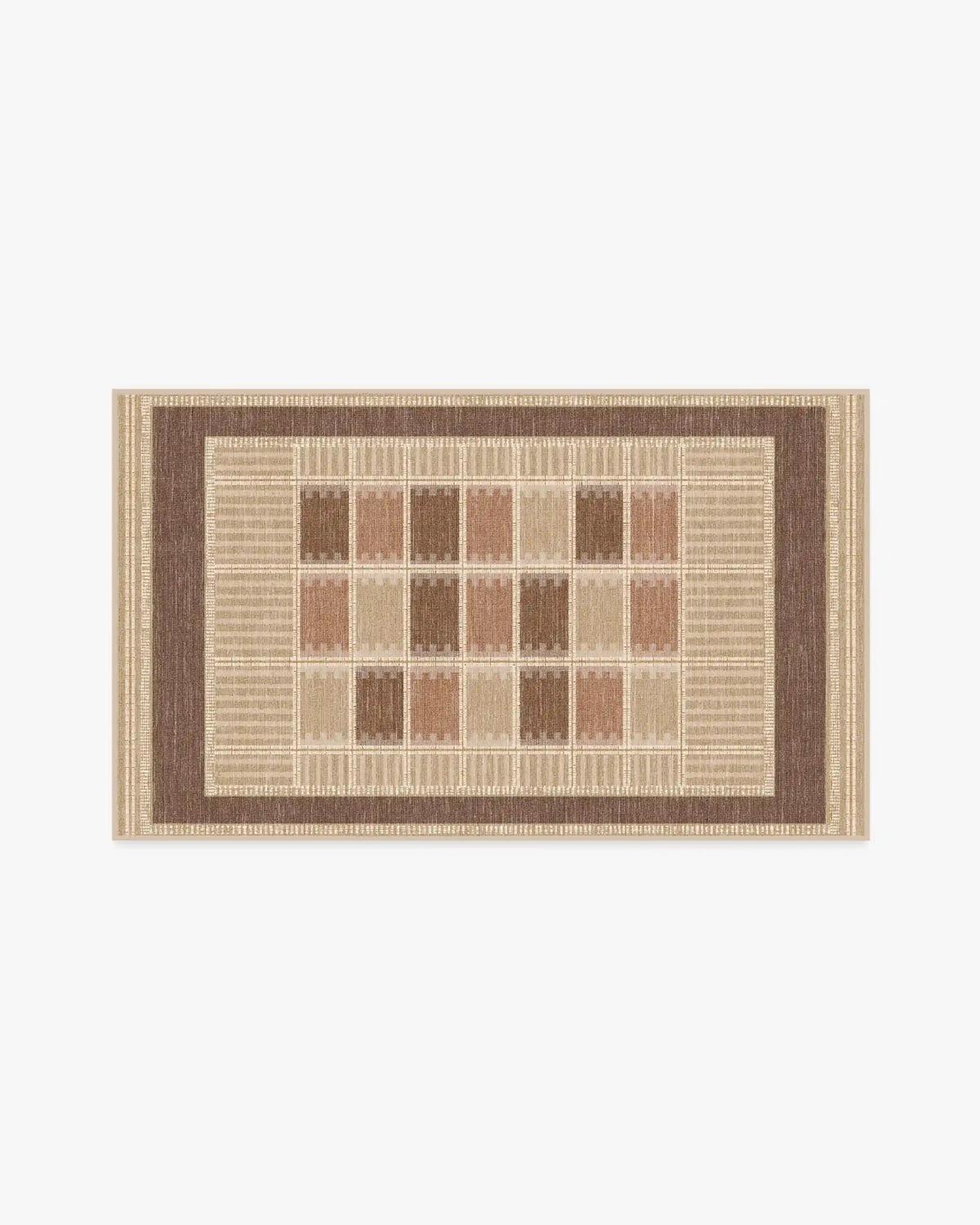 Agnes Warm Brown Rug