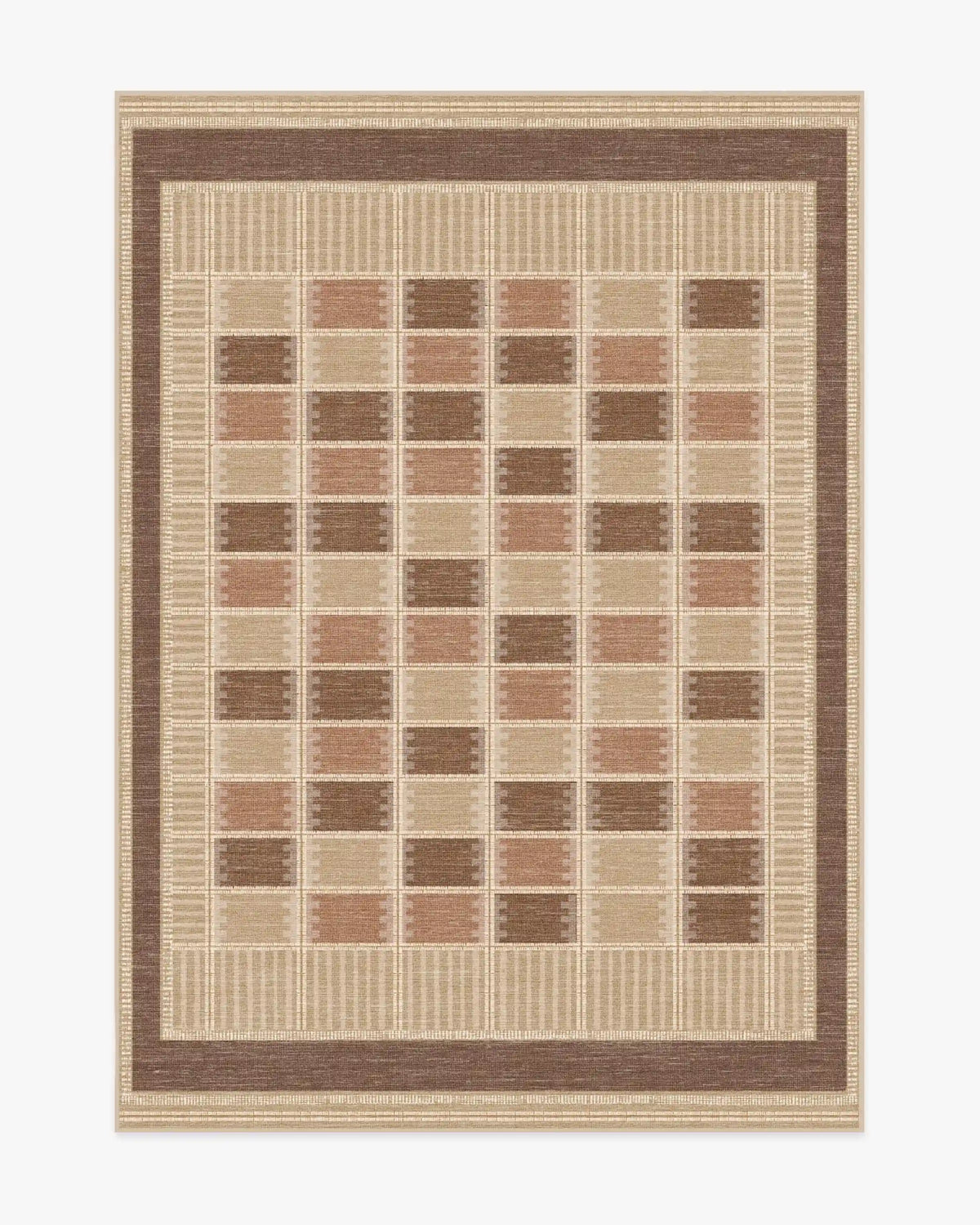 Agnes Warm Brown Rug
