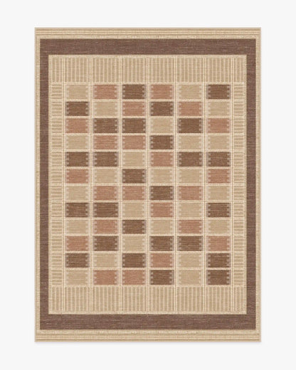 Agnes Warm Brown Rug