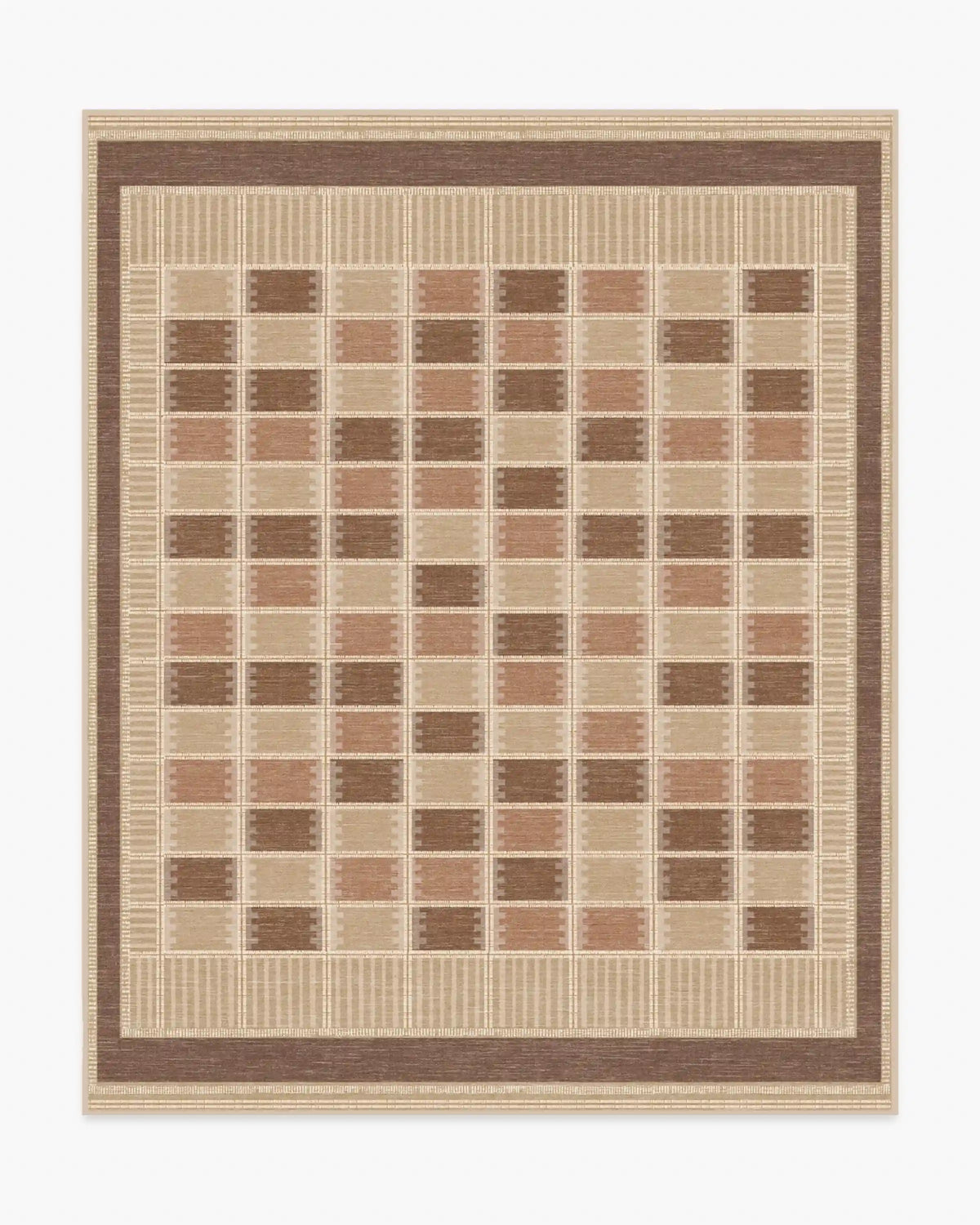 Agnes Warm Brown Rug