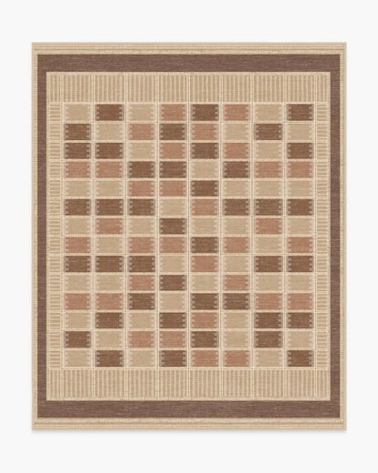 Agnes Warm Brown Rug