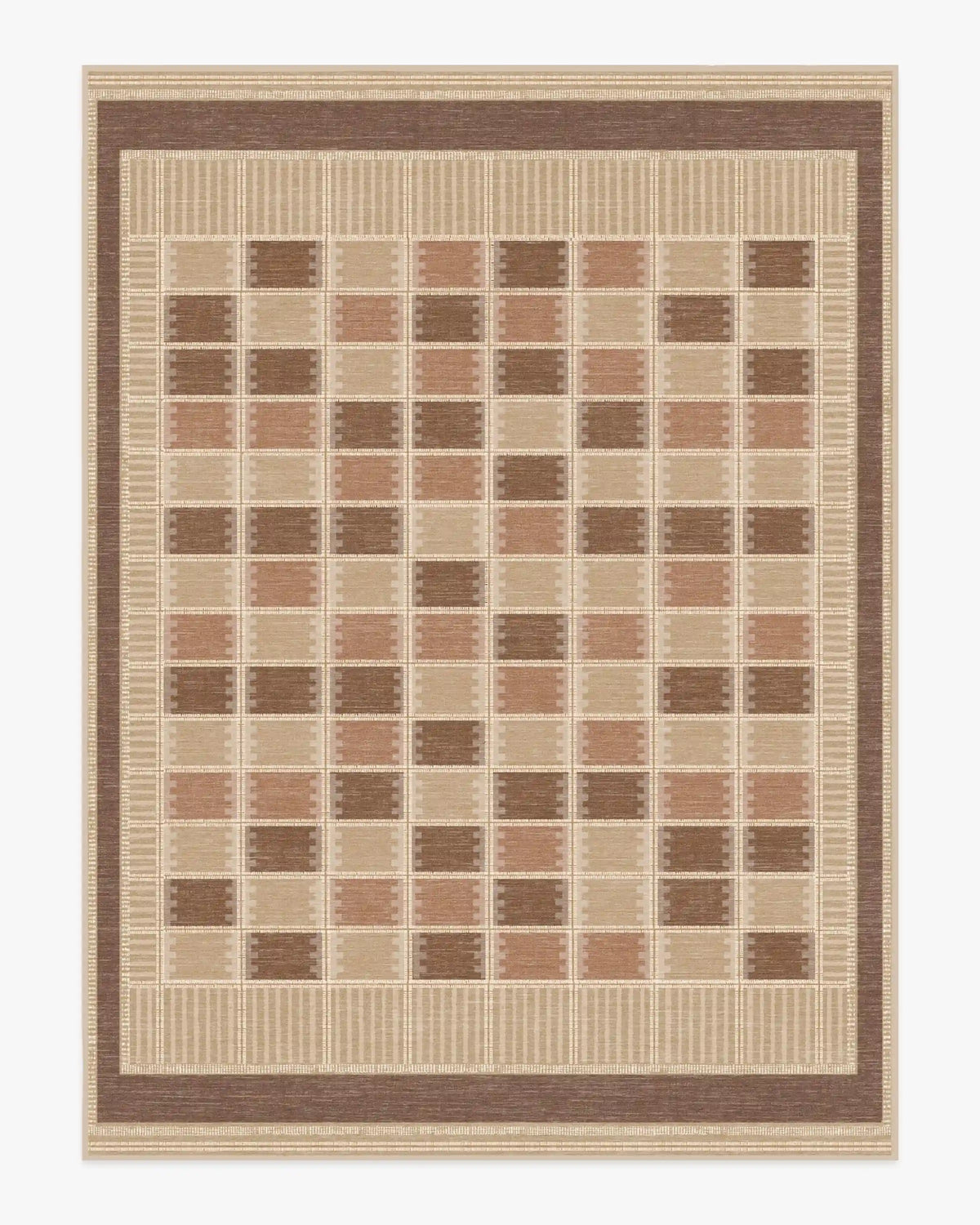 Agnes Warm Brown Rug