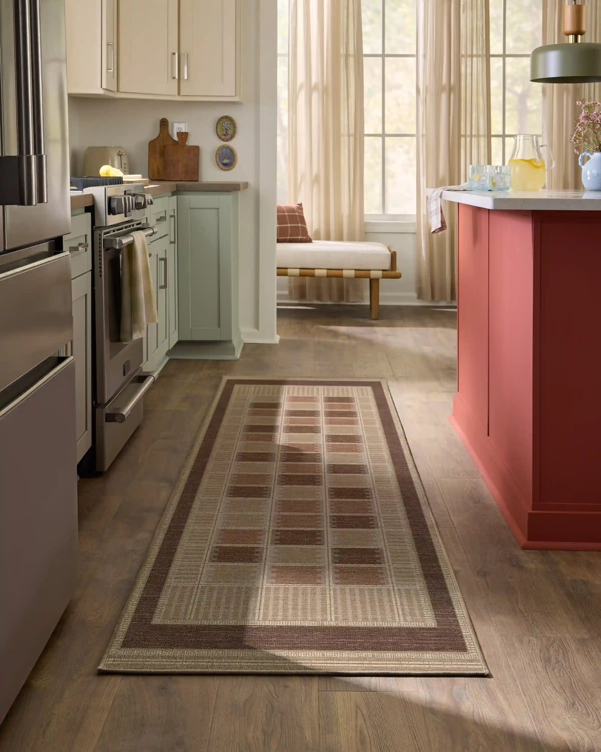 Agnes Warm Brown Rug