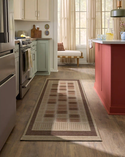 Agnes Warm Brown Rug