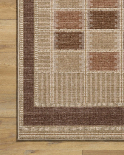 Agnes Warm Brown Rug