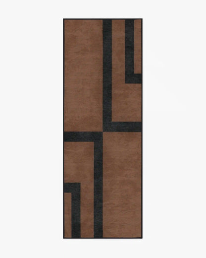 Aldo Brown & Black Rug by The Local Project