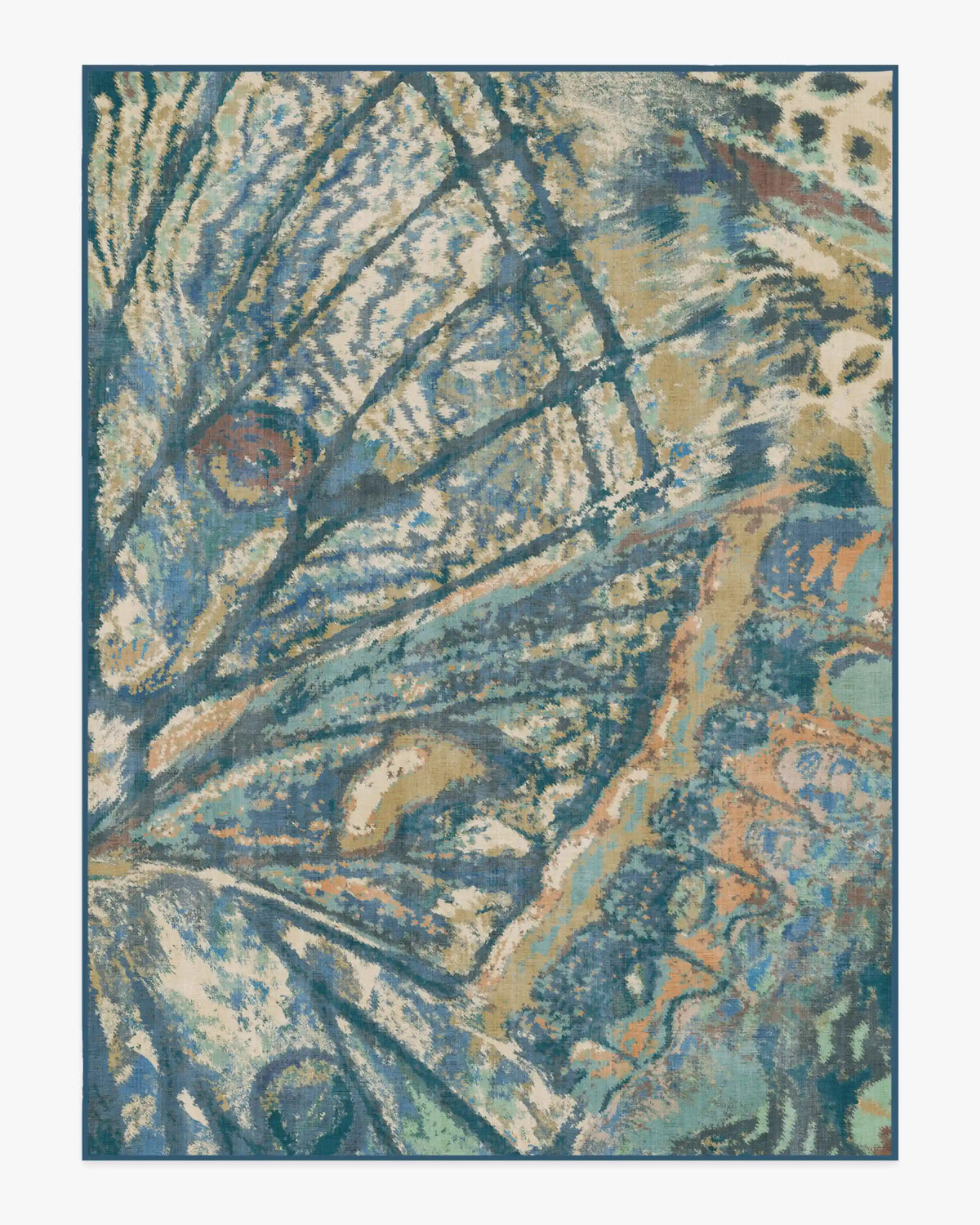 Althea Blue & Green Rug