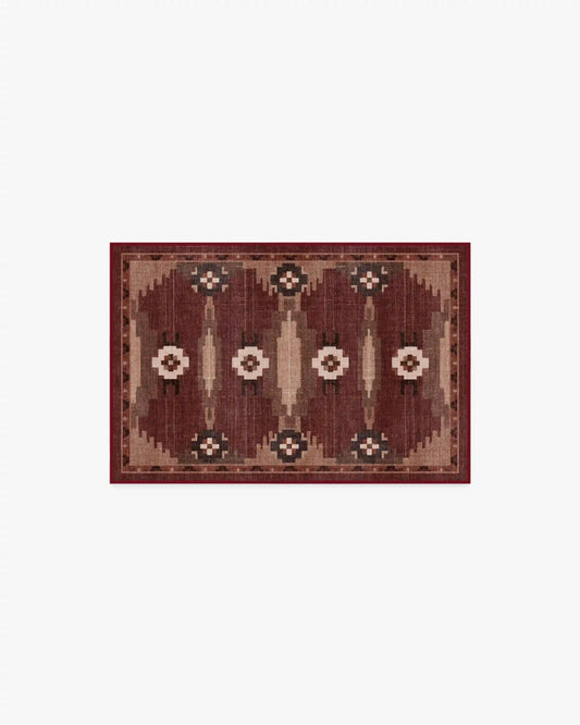 Annika Rust Red Rug
