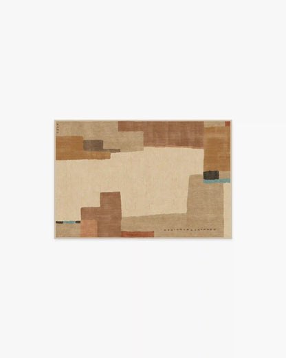 Ananda Natural Pop Rug by Architectural Digest