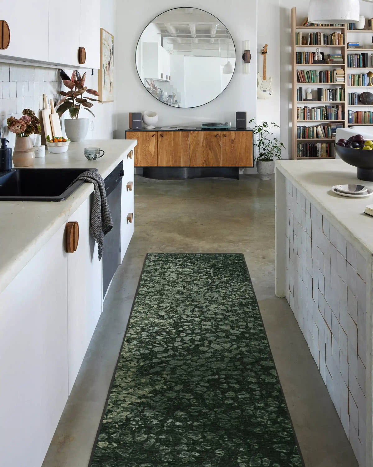 Terran Moss Rug by Architectural Digest