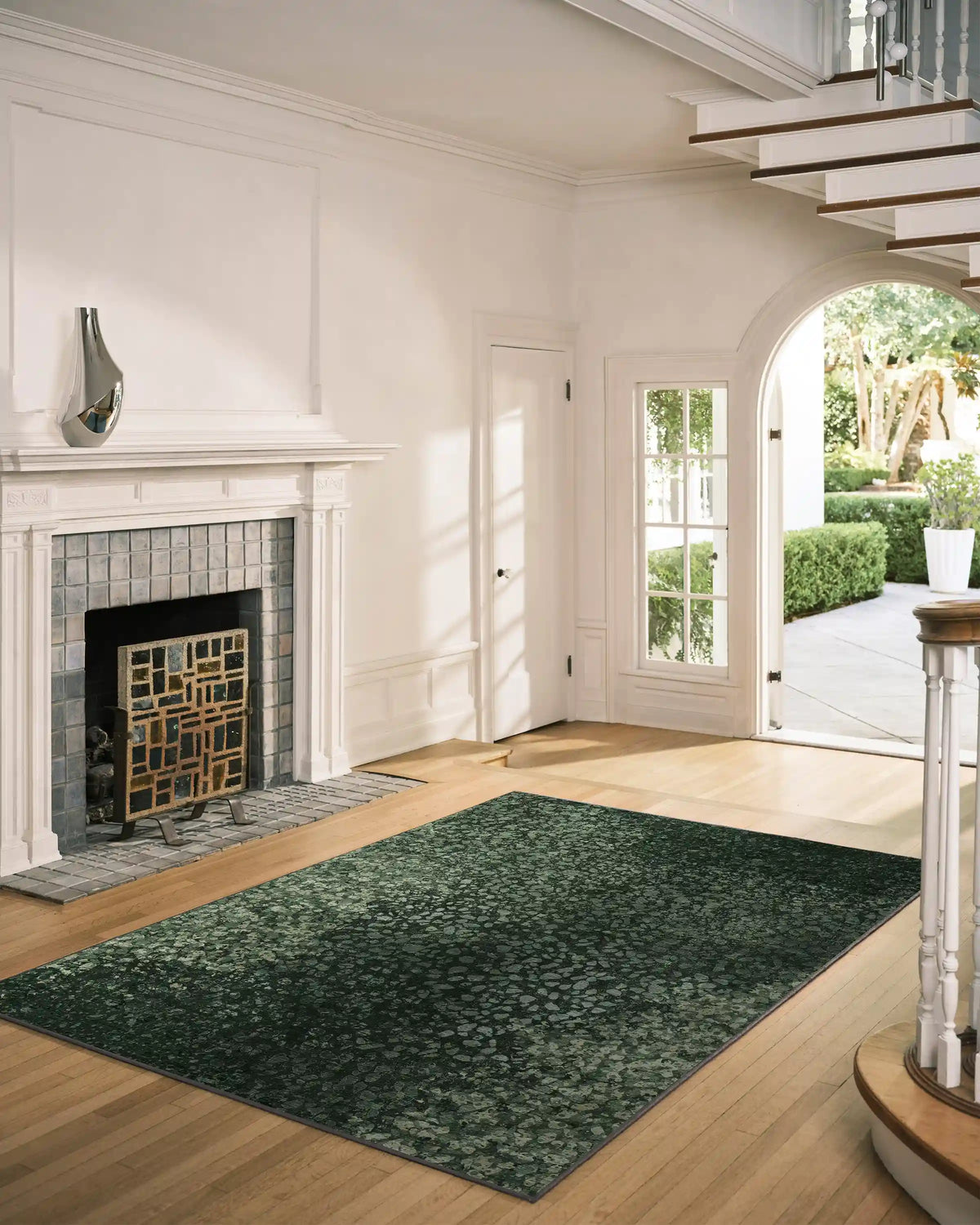 Terran Moss Rug by Architectural Digest