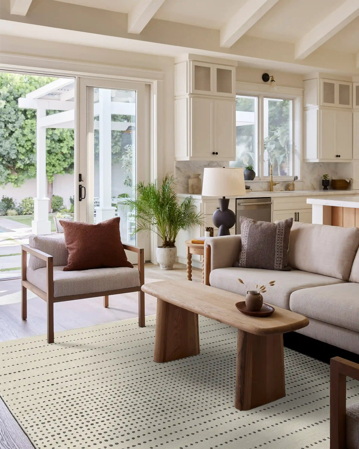 Array Black & Ivory Rug