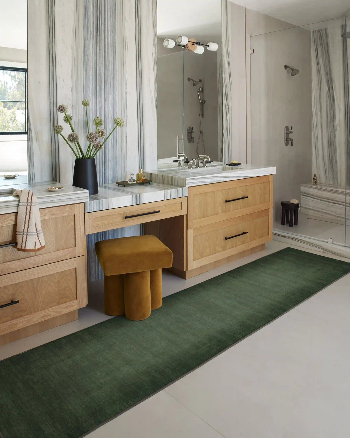 Aura Ombre Solid Sage Rug