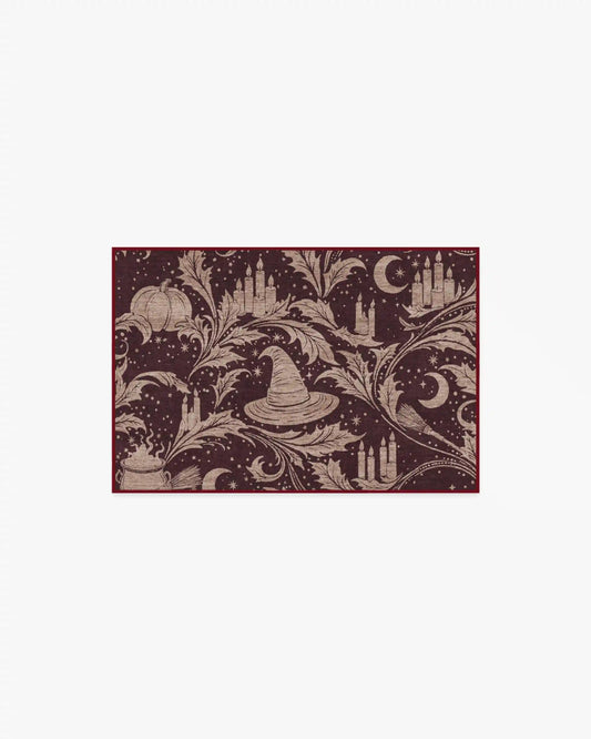 Autumn Alchemy Burgundy Rug