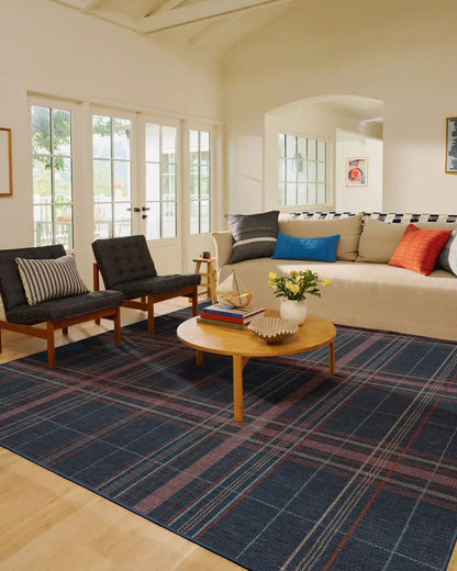 Beckett Navy Rug
