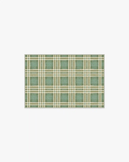 Birke Green Rug