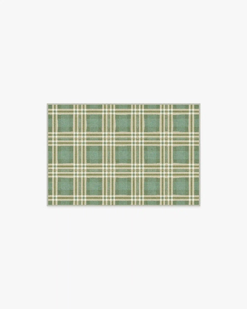 Birke Green Rug