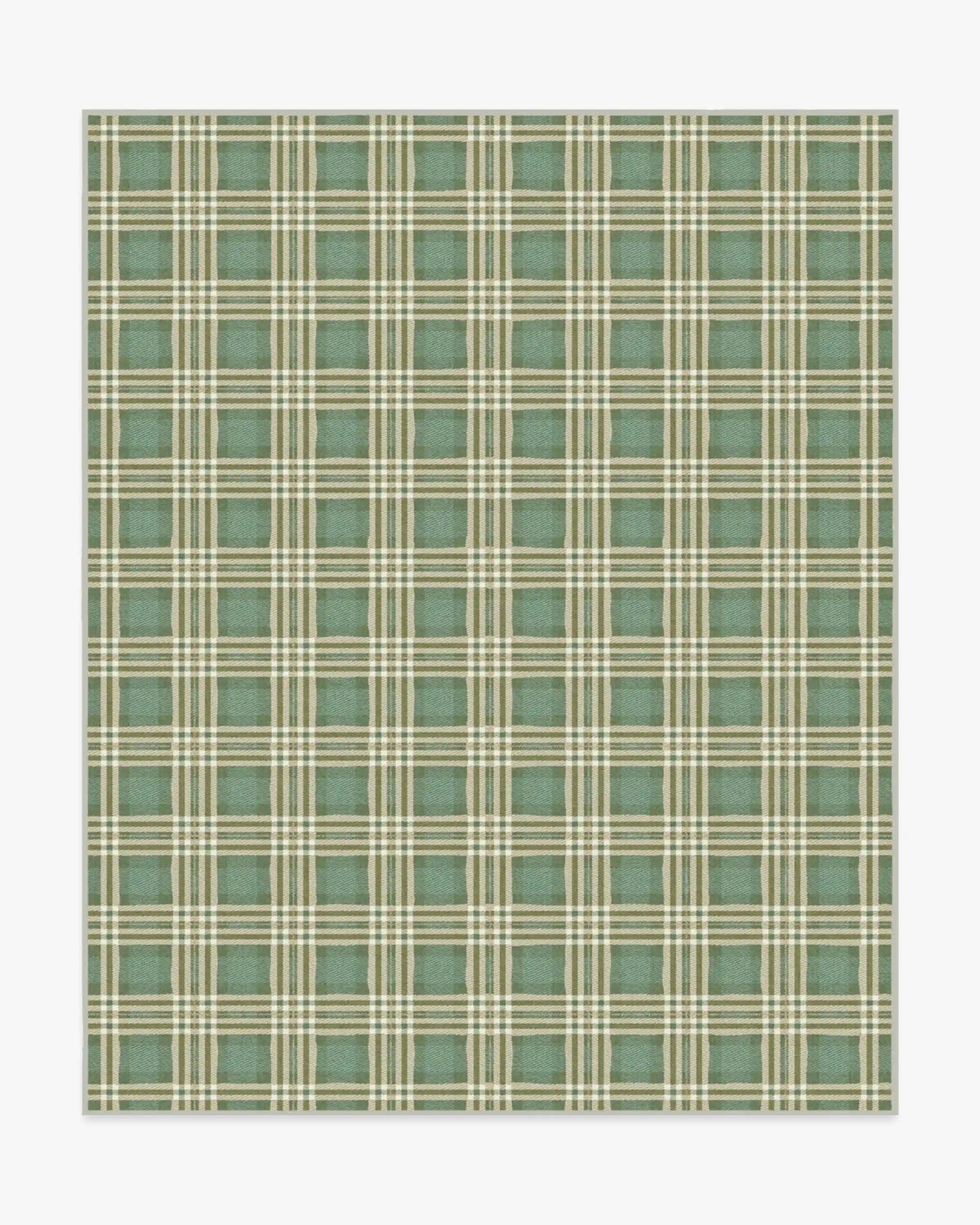 Birke Green Rug