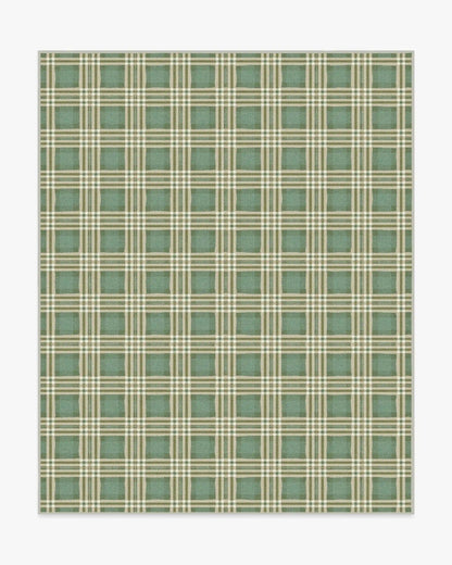 Birke Green Rug