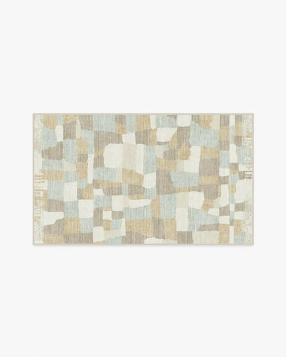 Boulder Neutral & Grey Rug by The Local Project