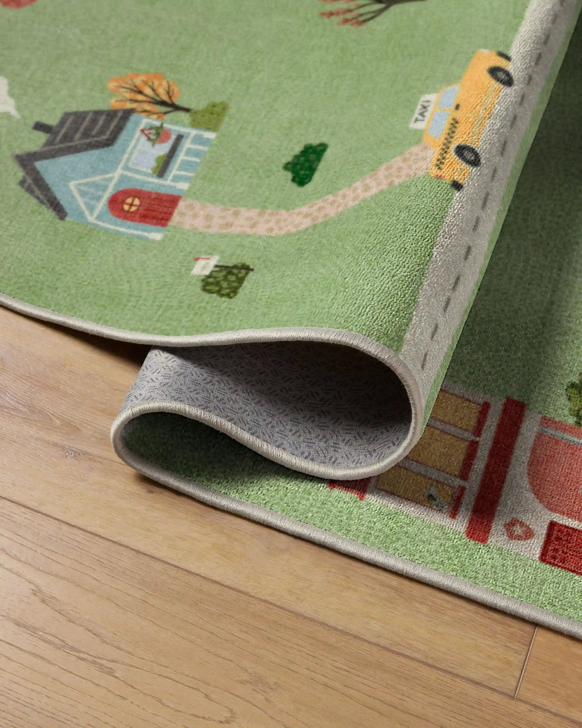 About Town Green Rug