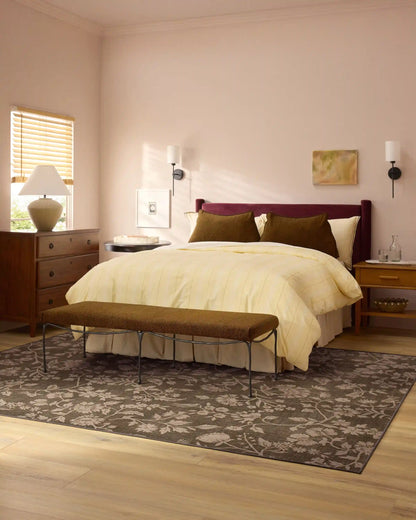Brenna Brown & Taupe Rug
