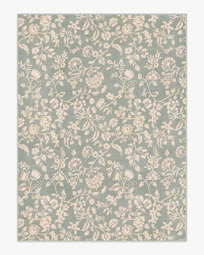 Brenna Sage Green & Cream Rug