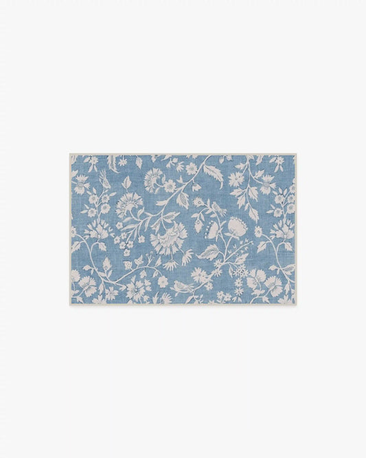 Brenna Slate Blue & Cream Rug