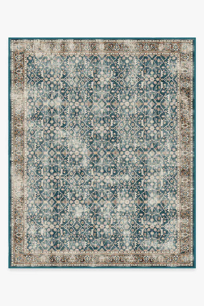 Celestine Teal Blue Rug