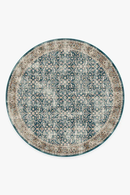 Celestine Teal Blue Rug