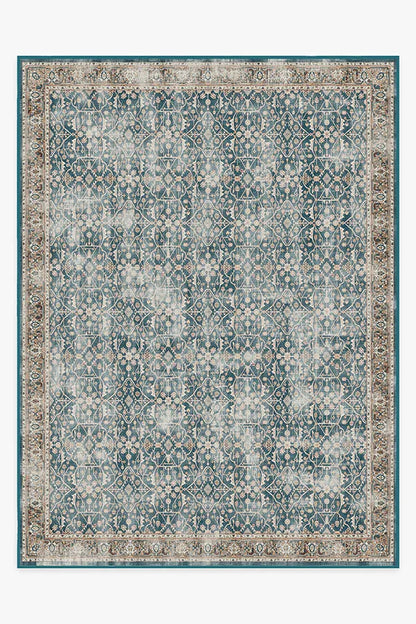 Celestine Teal Blue Rug