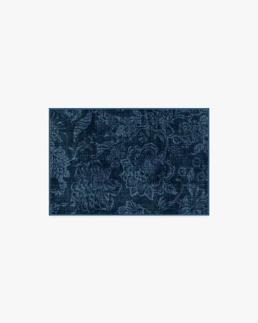 Christelle Silhouette Midnight Blue Rug by Liberty