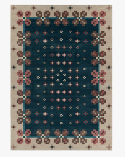 Clove Navy Rug by Anthropologie