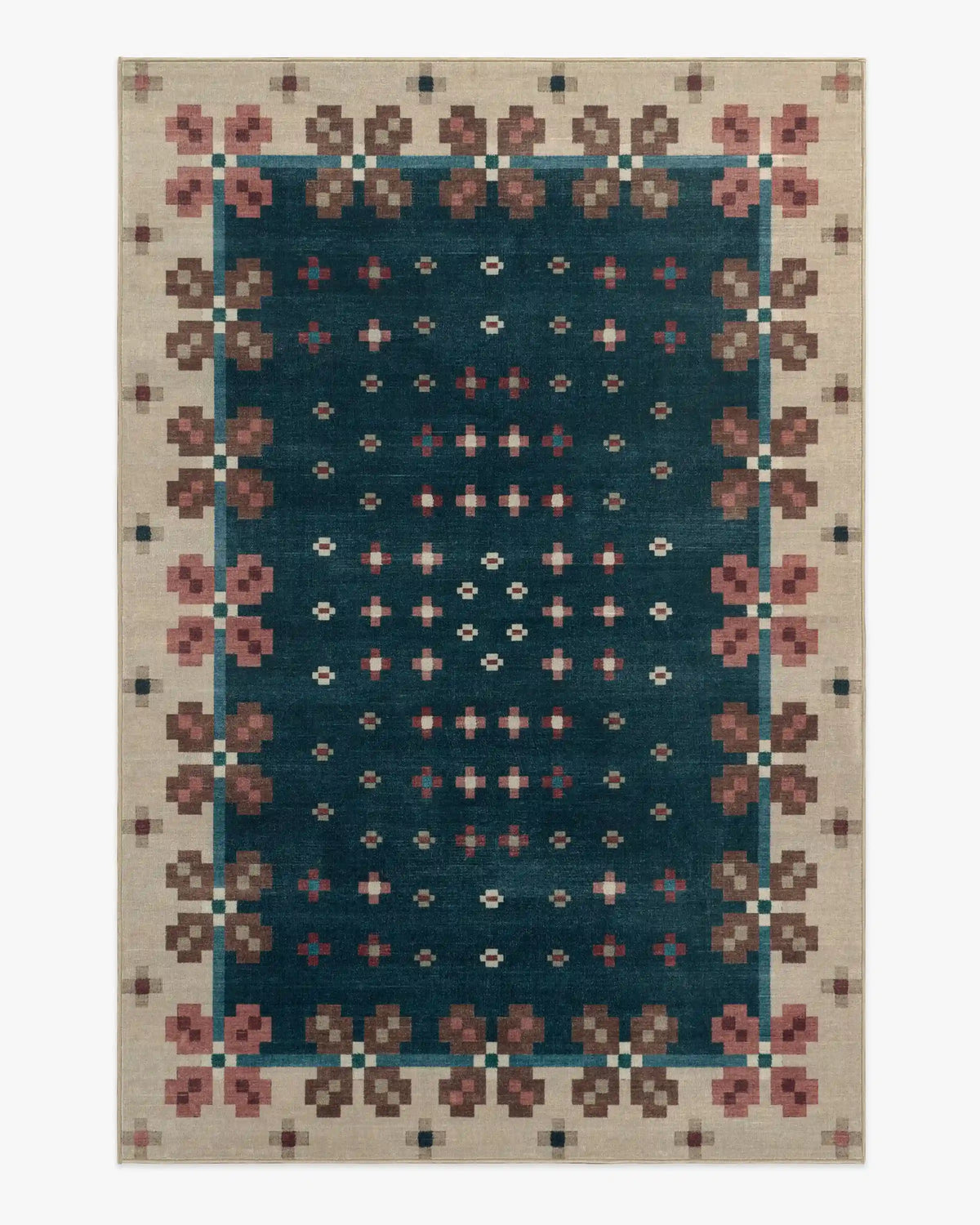 Clove Navy Rug by Anthropologie