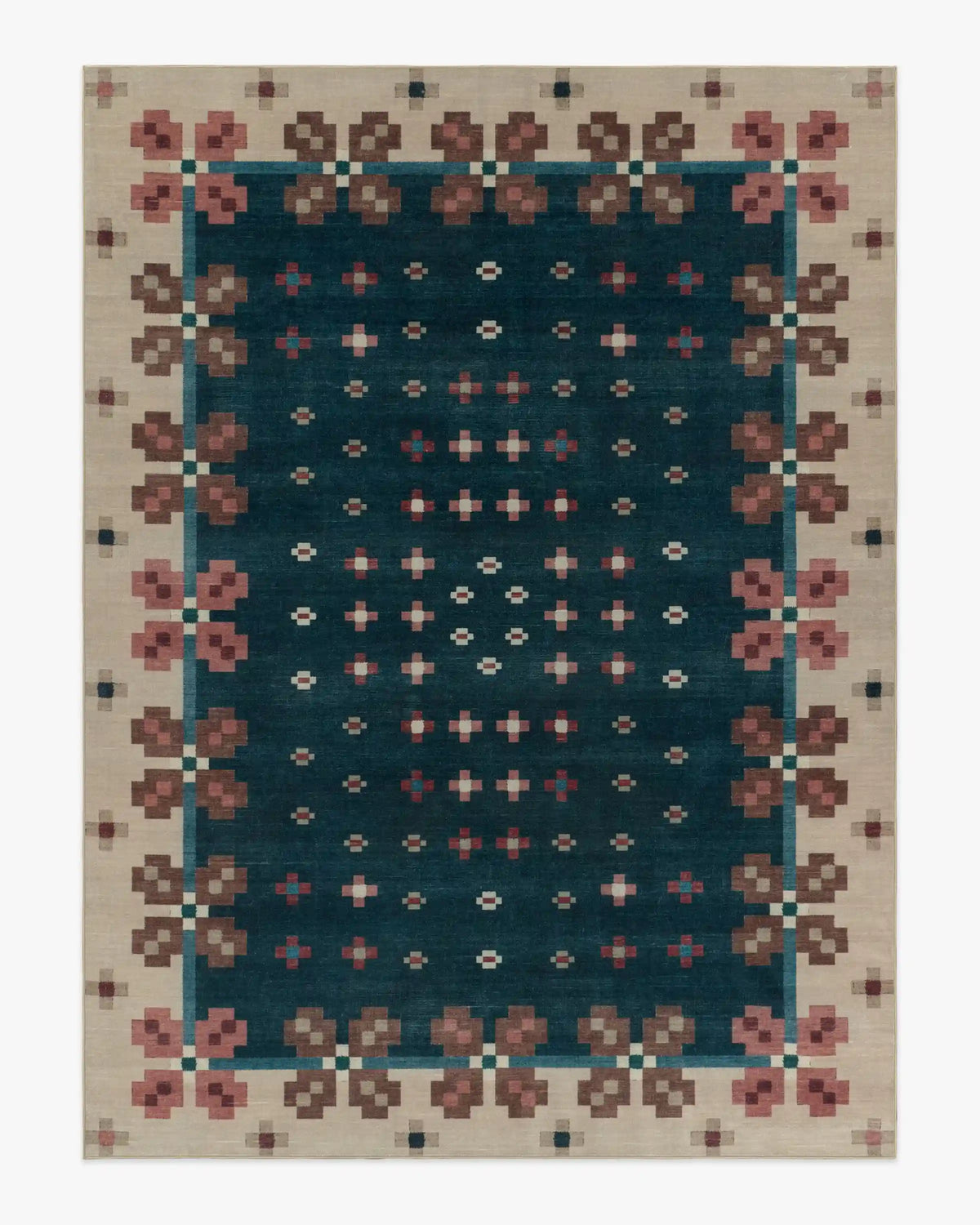 Clove Navy Rug by Anthropologie