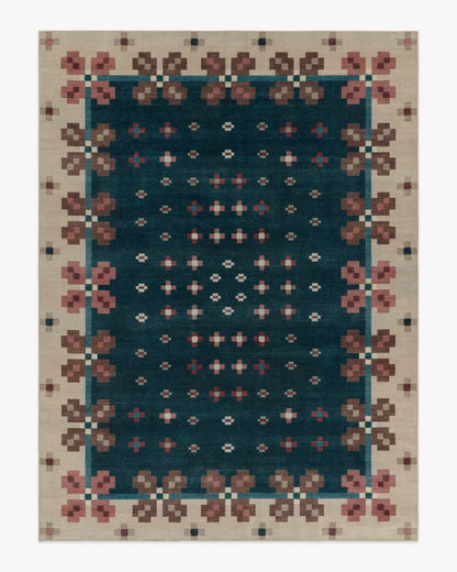 Clove Navy Rug by Anthropologie
