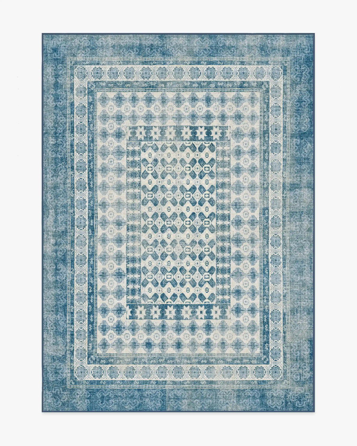 Cyrus Ocean & Ivory Rug