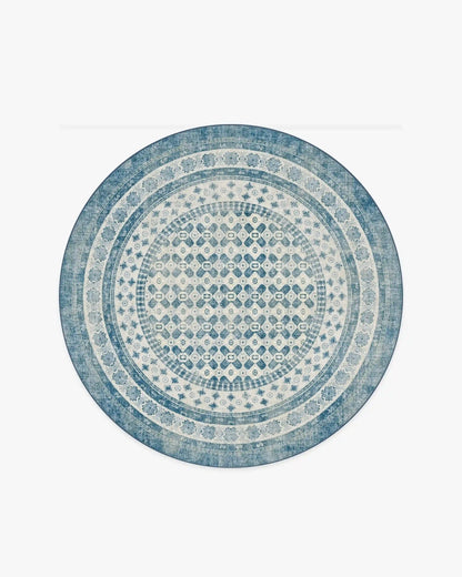 Cyrus Ocean & Ivory Rug