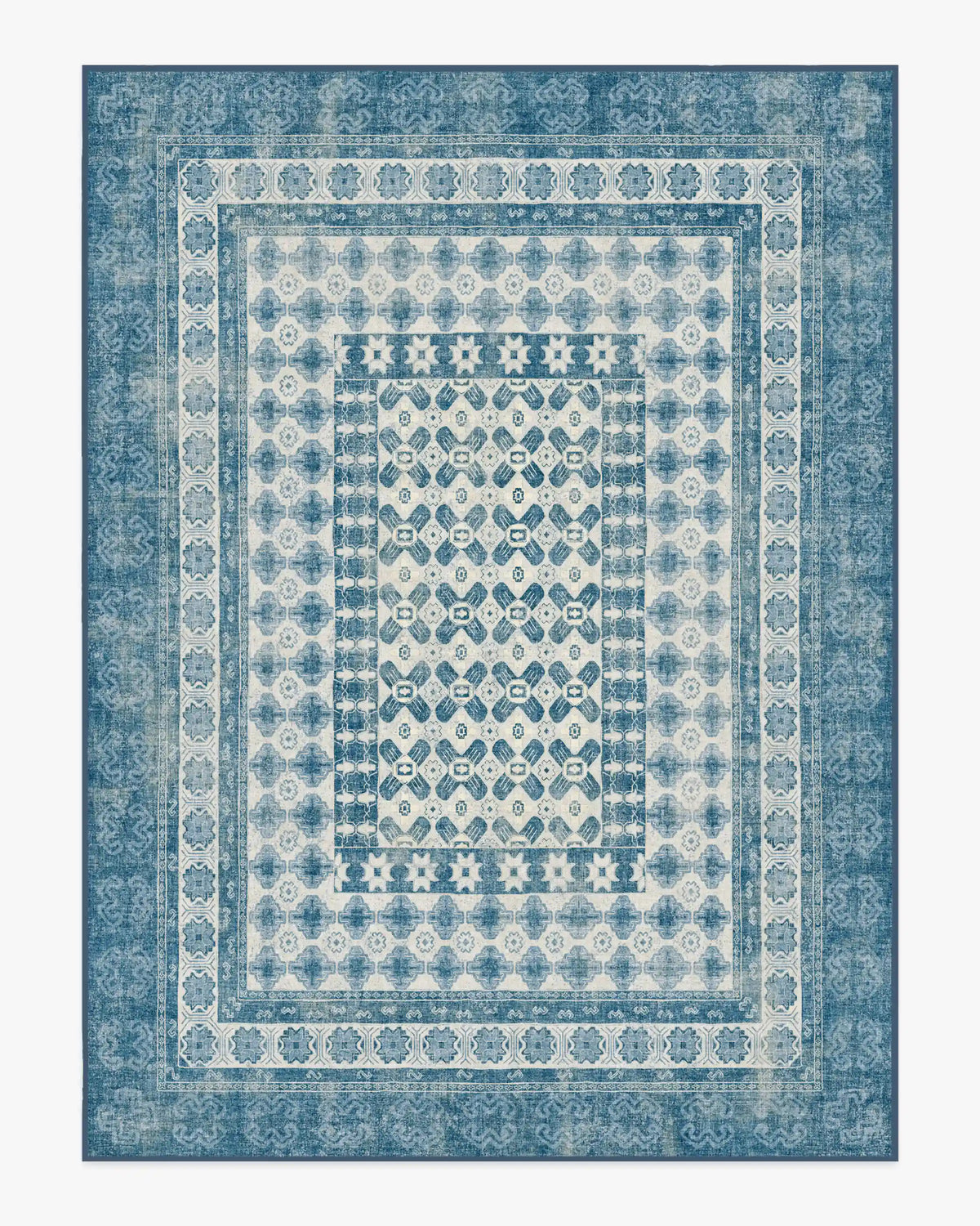 Cyrus Ocean & Ivory Rug