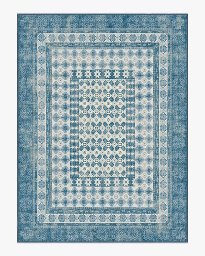 Cyrus Ocean & Ivory Rug