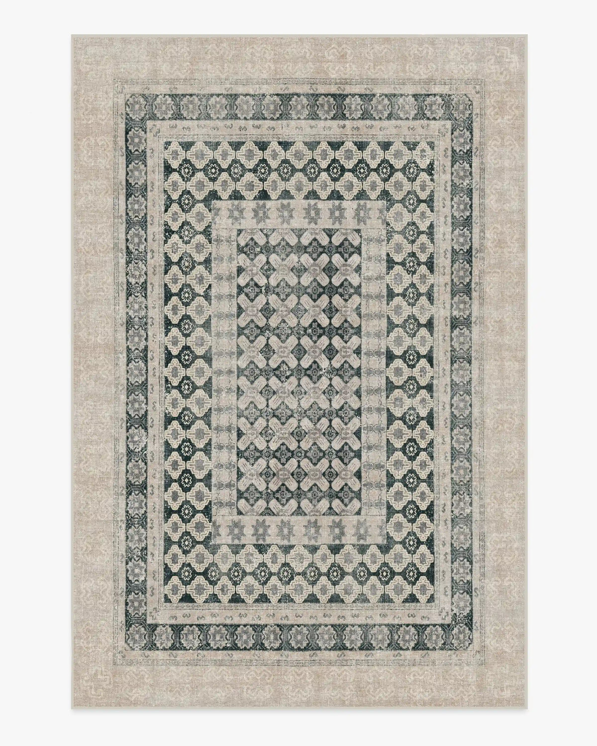 Cyrus Taupe & Soft Charcoal Rug