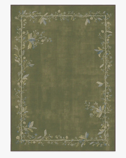 Daphne Olive Green Rug